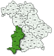 Regierungsbezirk Schwaben