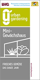 Merkblatt Urban Gardening - Mini-Gewächshaus Titelseite