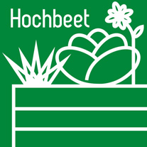 Urban Gardening - Icon Hochbeet