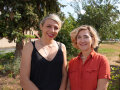 Tatiana Jaiani und Vera Kapanadze von der Georgian Wine Association 