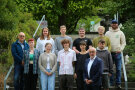 Gruppenbild der Auszubildenden der LWG 