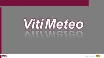 "VitiMeteo" im LWG-Präsentationsdesign